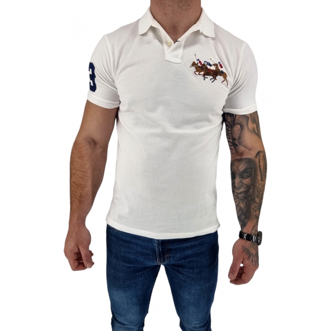 koszulka polo Polo Ralph Lauren white